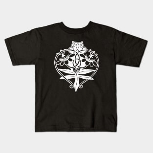 Vintage Celtic Heart Kids T-Shirt